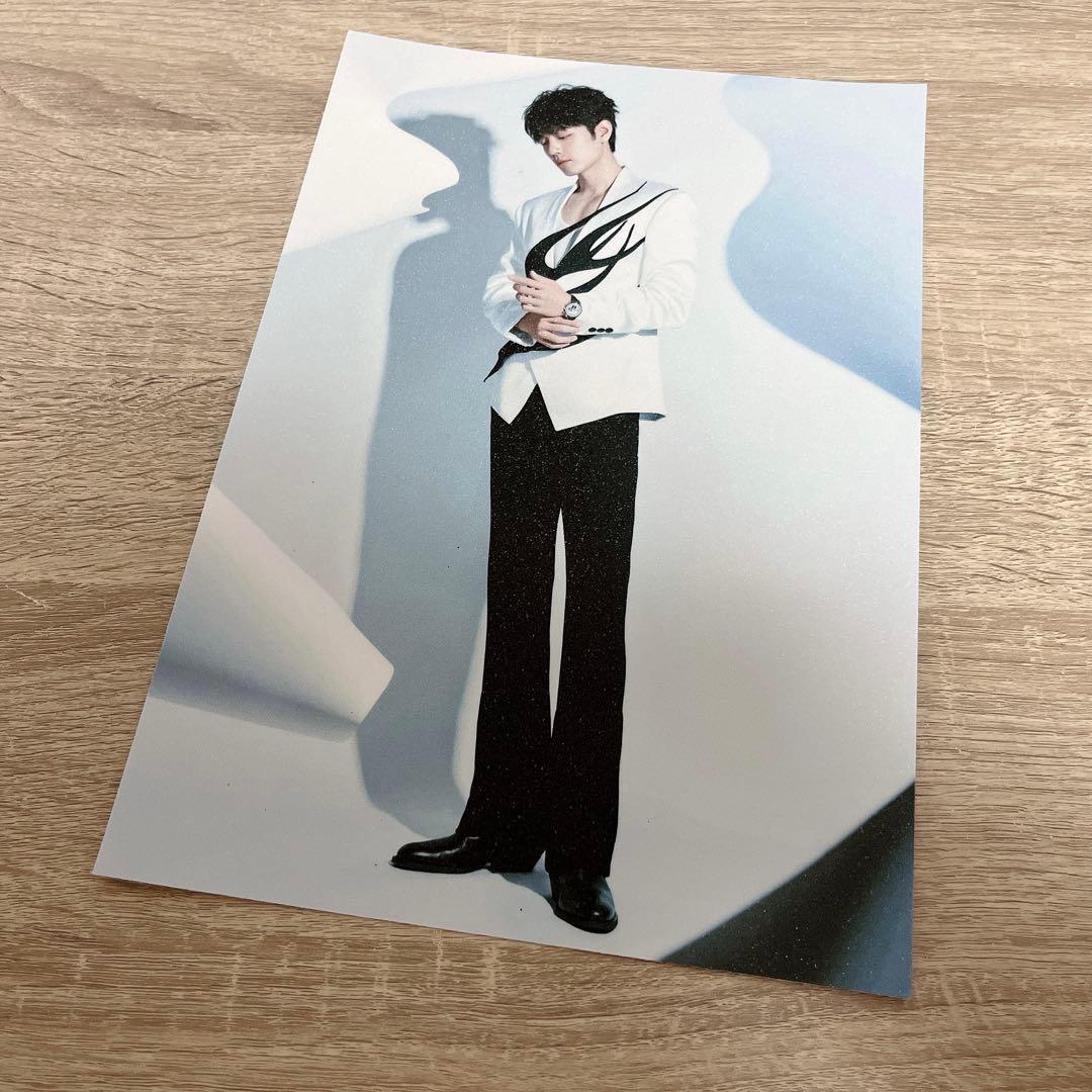 陳情令 肖戦 微博之夜キラキラ満天星A4ポスター12枚セット①