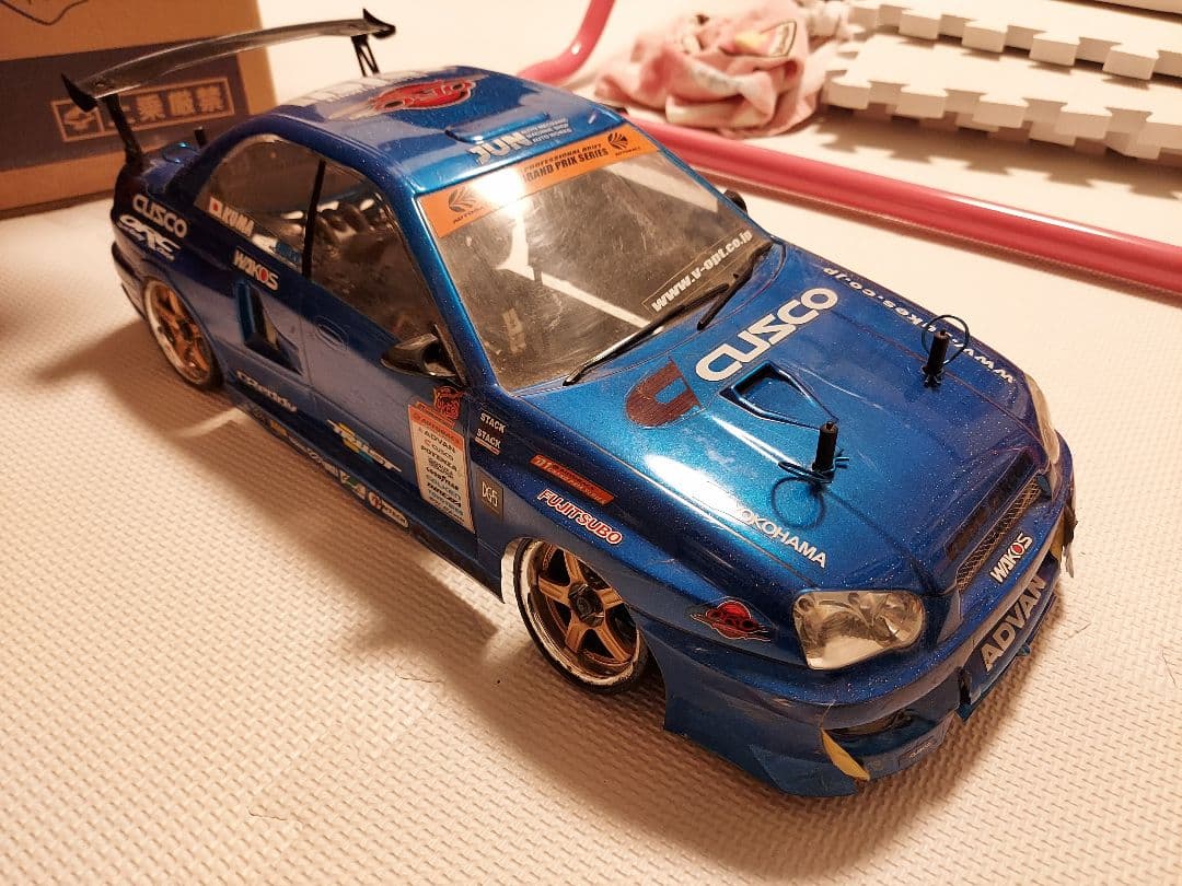 ヨコモ ドリフトパッケージ インプレッサ エスティマ 充電器 工具 プロポ