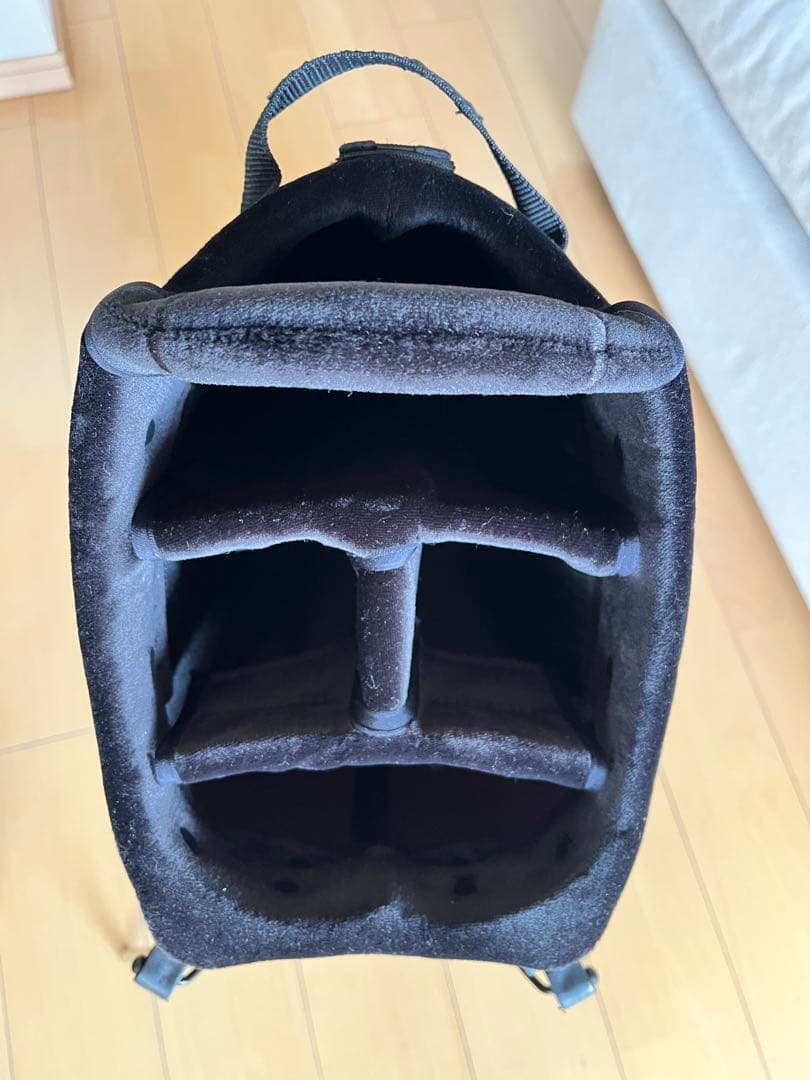 美品NIKE GOLF ナイキゴルフ　スタンド型キャディバッグ　希少旧ロゴ　黒