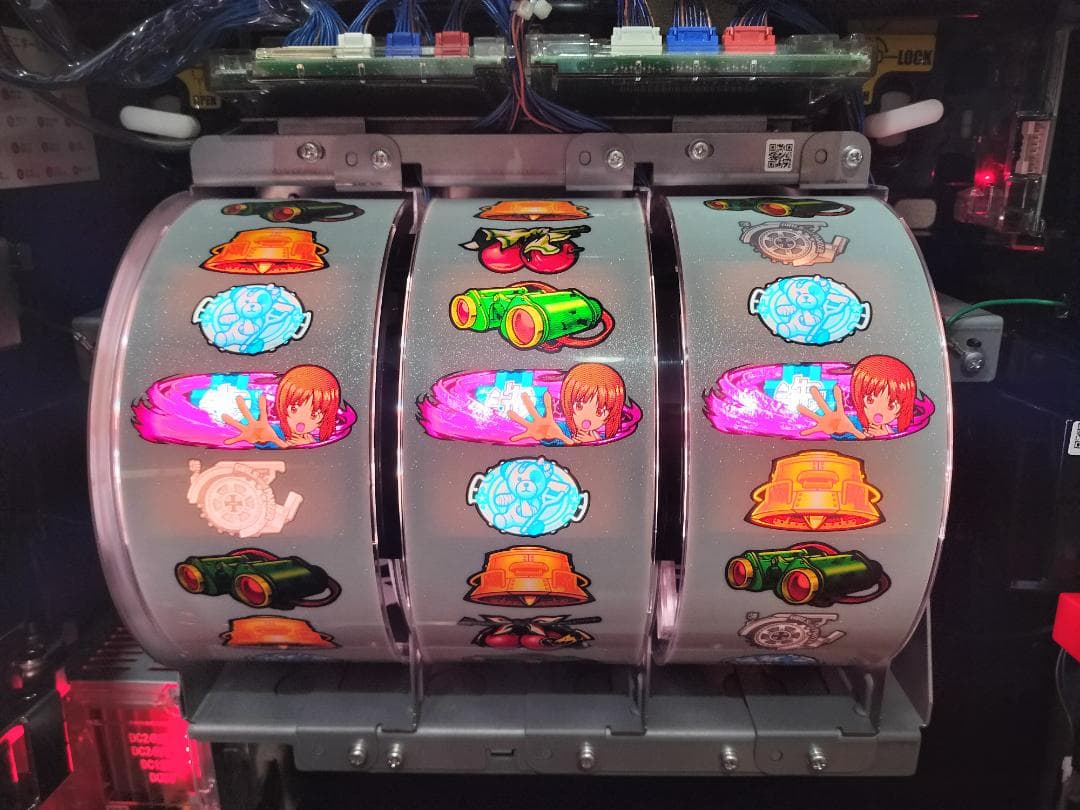 【パチスロ実機】オリンピア★ガールズ＆パンツァーG★オートプレイ付不要機付