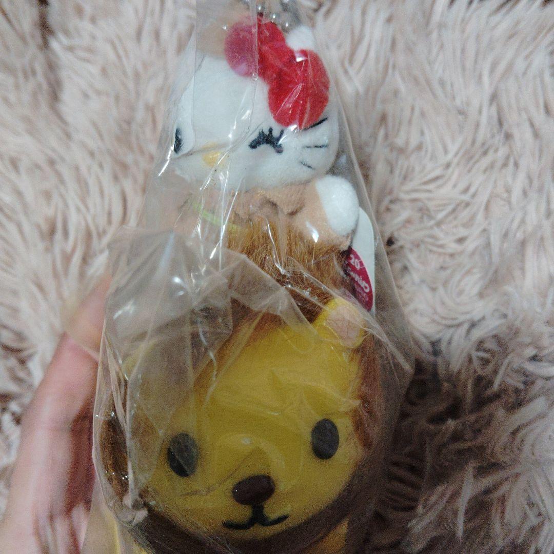 激レア　ハローキティ　マスコット　ライオン動物園バージョン 2002