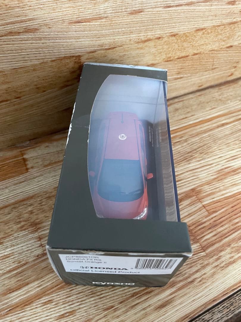 1/43 京商 フィットRS Fit ミニカー サンセットオレンジⅡ