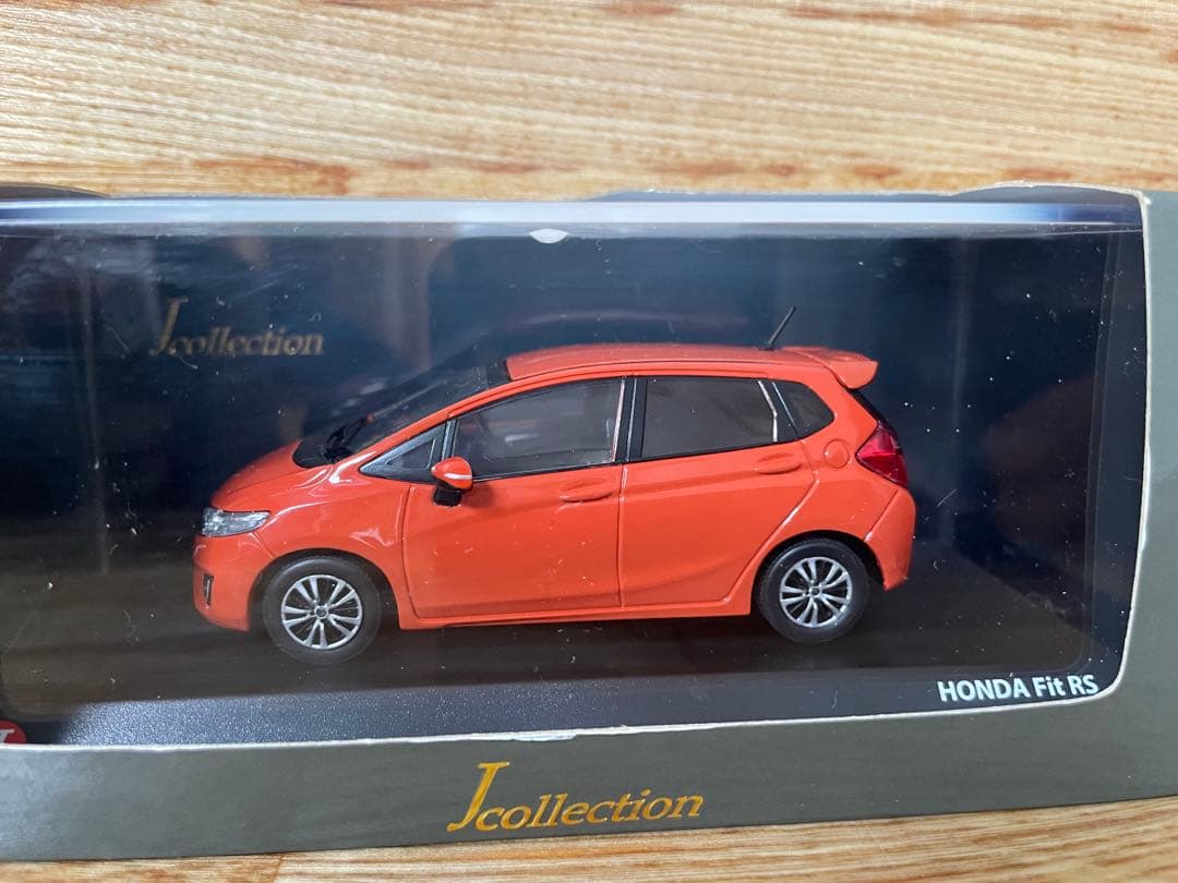1/43 京商 フィットRS Fit ミニカー サンセットオレンジⅡ