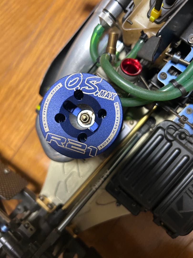 希少京商1/8インファーノ/OS21エンジン、サーボ2個、受信機付き