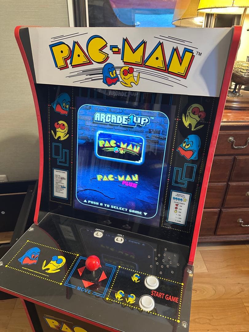 ARCADE1Up パックマン・家庭用アーケードゲーム機（直接引取り5000引）