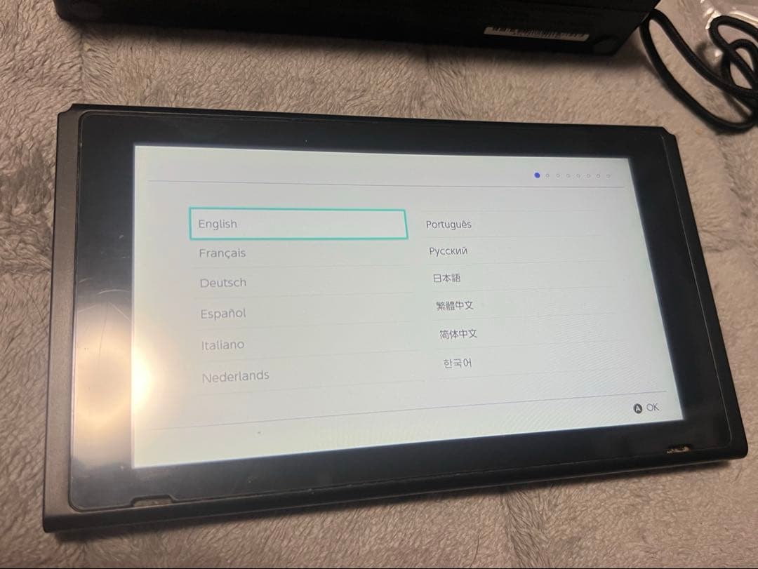 Nintendo Switch グレー　本体
