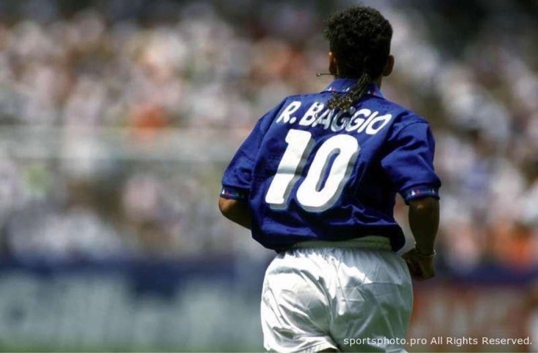 1994年イタリア代表 ユニフォーム ロベルト•バッジョ Lサイズ