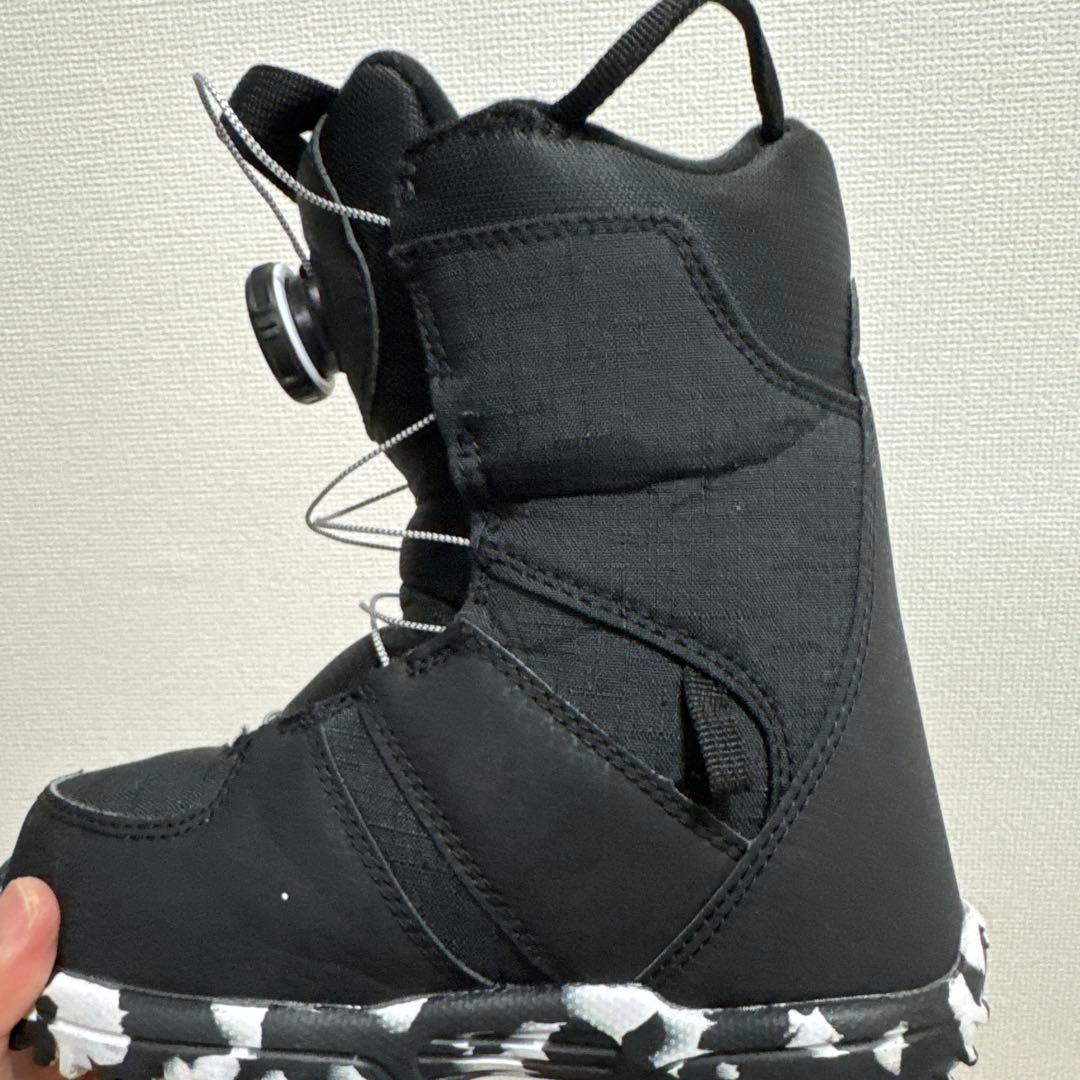 BURTON GROM スノーボードブーツ BOA ブラック　19.5センチ
