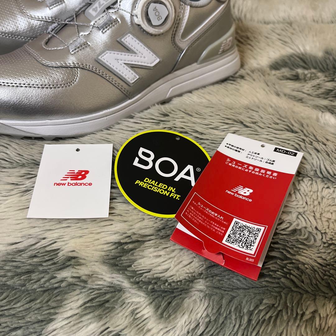 ニューバランス　レディースゴルフシューズ　BOA 24.5㎝
