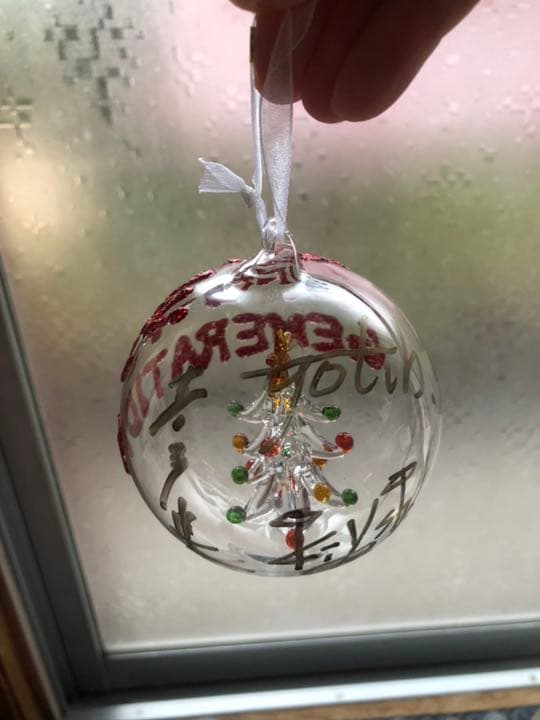 貴重！クリスマスオーナメント アジカン サイン入り