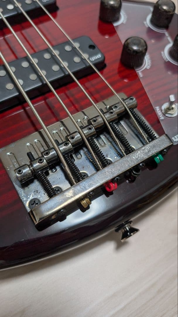 美品　YAMAHA　TRBX605FM　5弦　エレキベース　アクティブベース