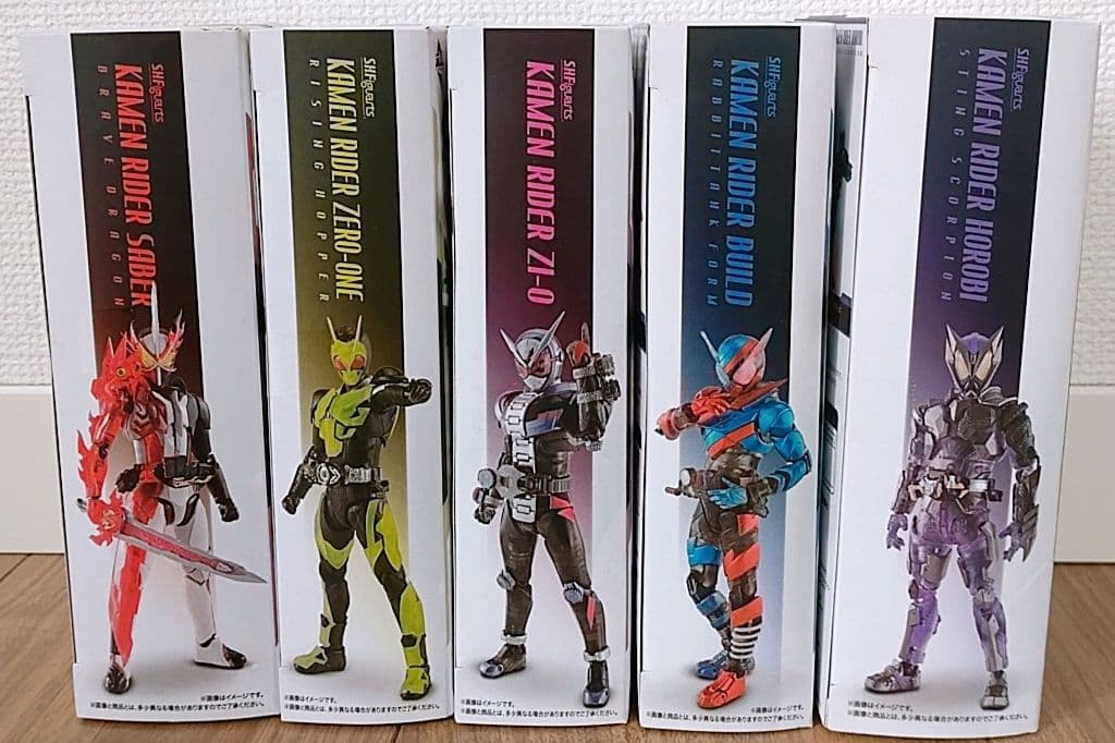 一番くじ 仮面ライダー A.B.C.D.ラストワン ５種セット