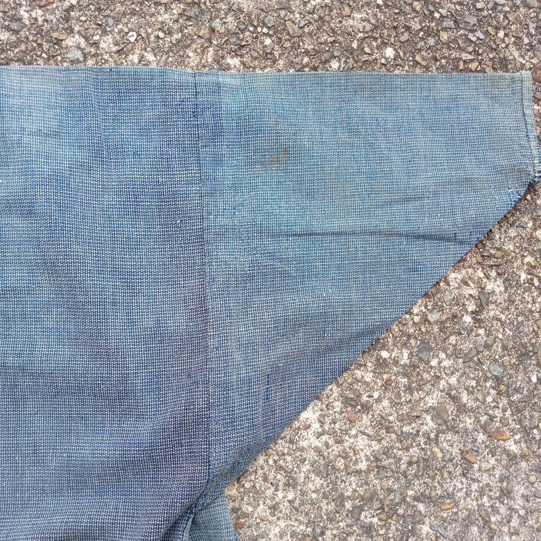 シンプル　野良着　襤褸　羽織　アンティーク