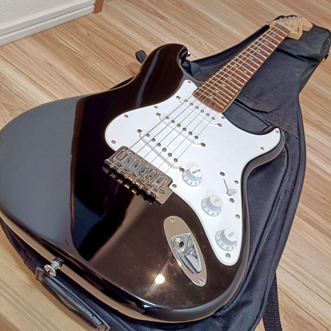メンテ済｜Squier ストラトキャスター ブラック