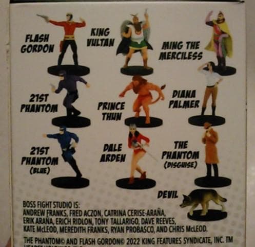 King Comics PVC ミニ フィギュア 全10種セット 開封品