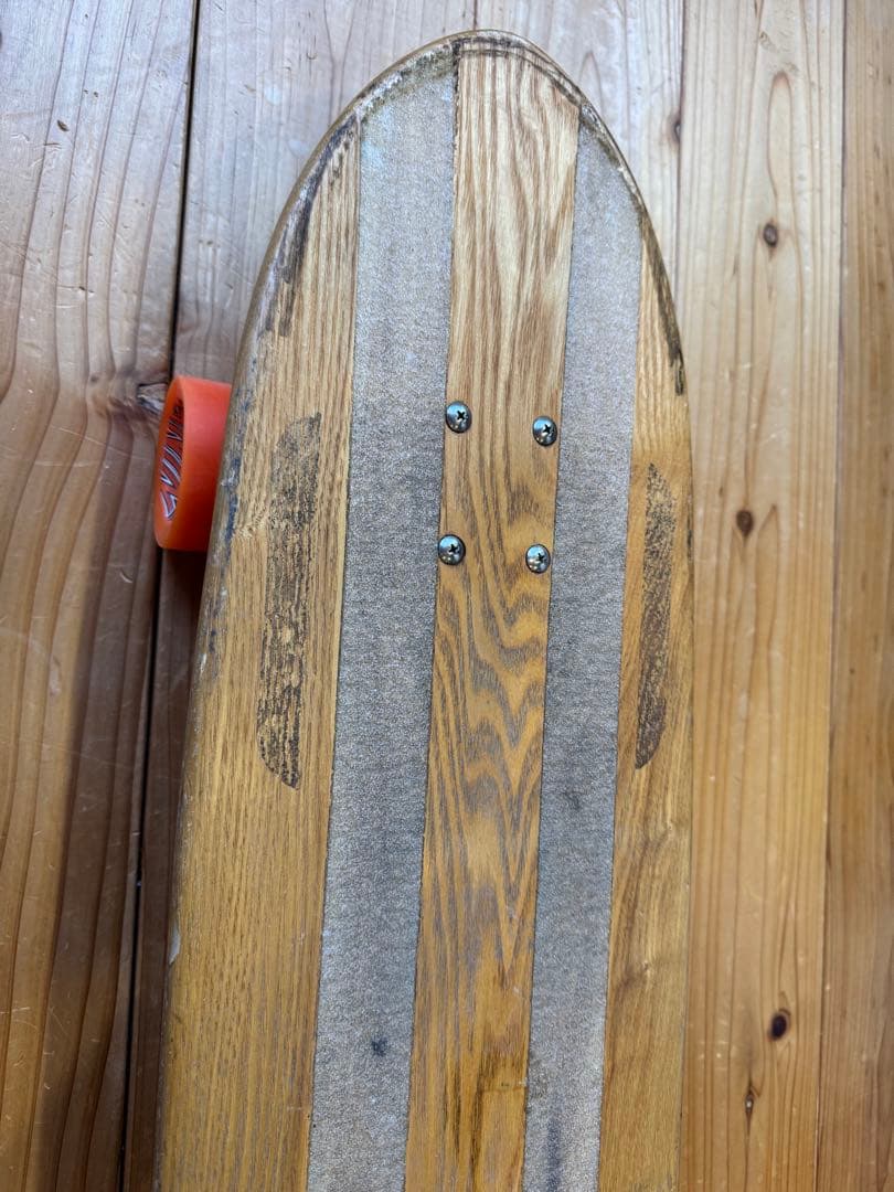 木製デッキ スケートボード　オールドスクール　サーフスケート