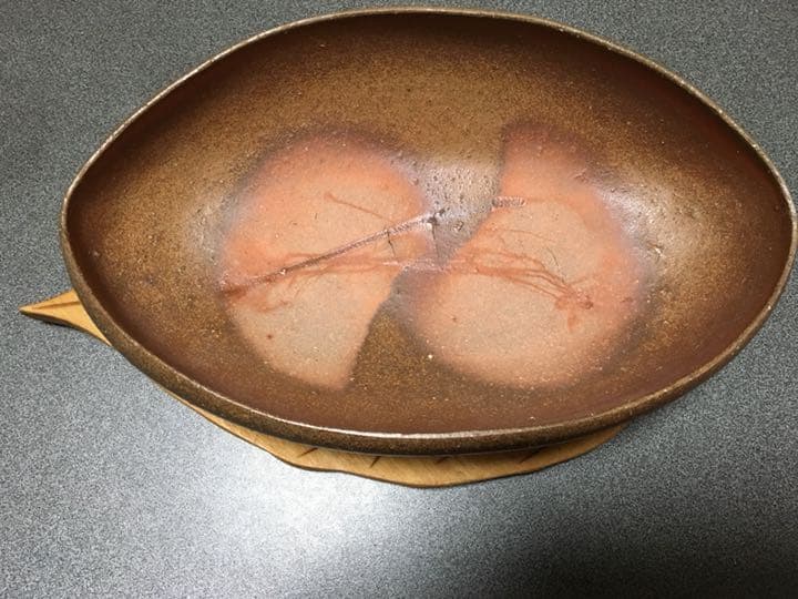 備前焼 皿 作家作品 永末隆平作 お値下げ