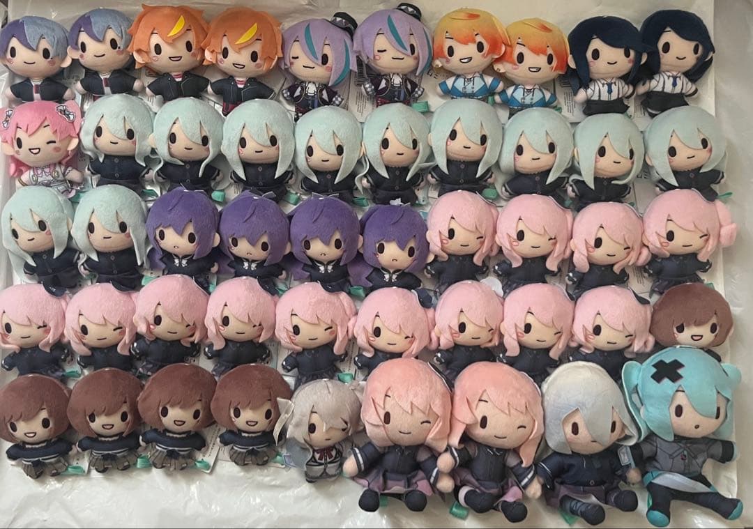 プロセカ ふわぷち マスコット ふわぷちミニぬいぐるみ 49個