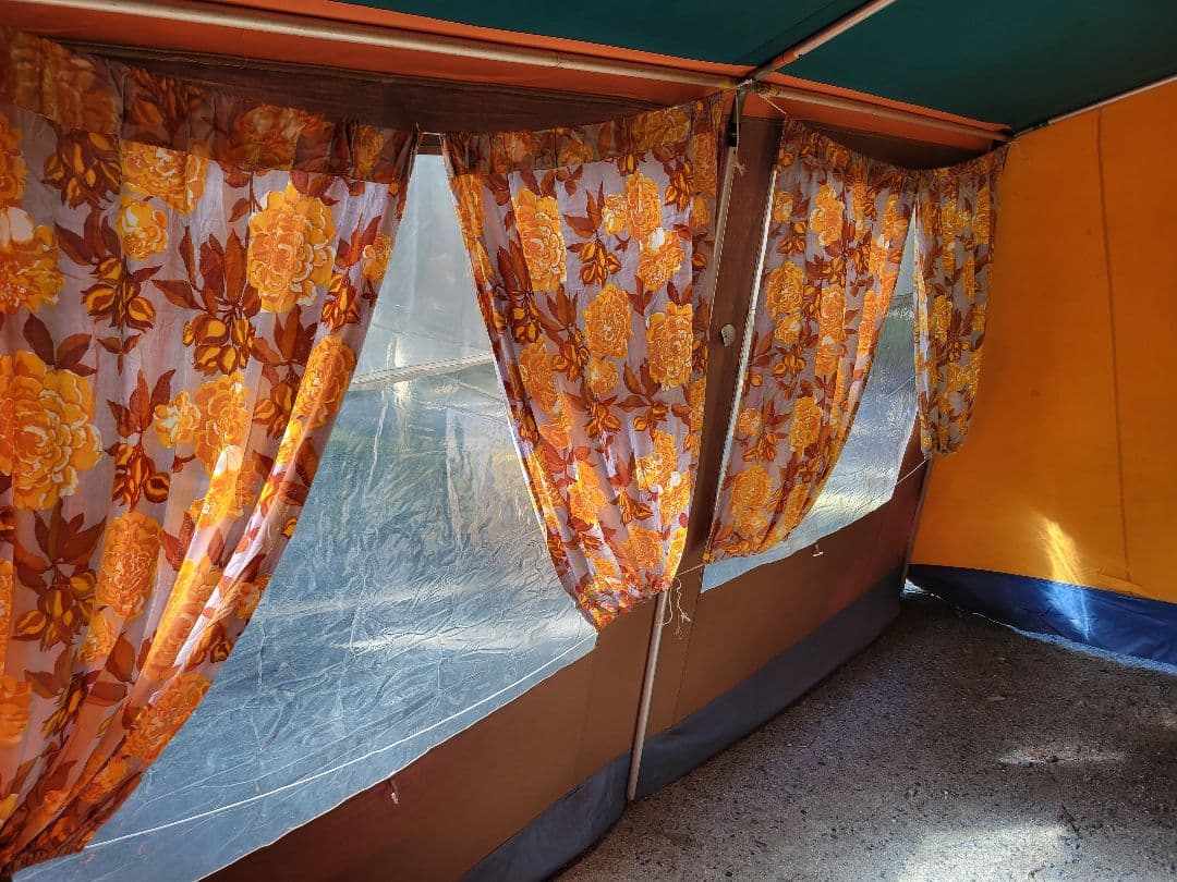 ビンテージテント ドイツ製 コットンテント アルミフレーム