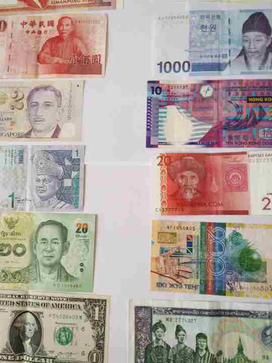 世界の紙幣　日本で入手不可多数！