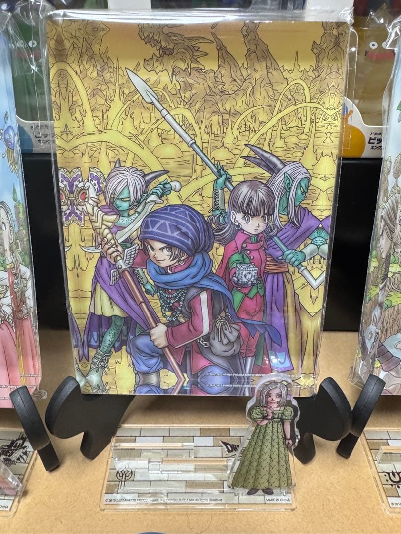 ドラクエ10 アクリルアートブロック6個＋6個スタンドセット