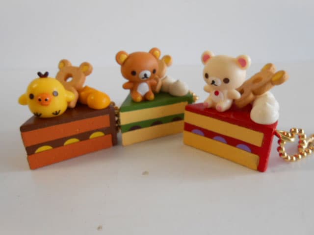 ♯Jzm13BZリラックマまくまくケーキキーチェーン全6種