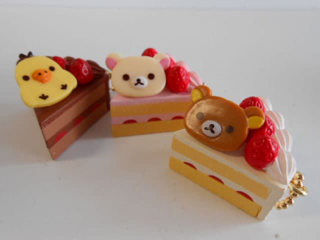 ♯Jzm13BZリラックマまくまくケーキキーチェーン全6種