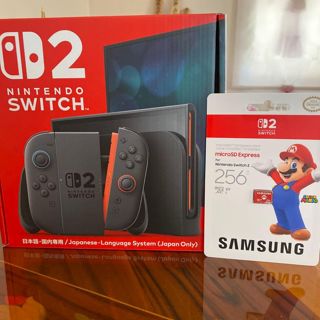 Nintendo Switch2（日本語・国内専用) + Samsung SD