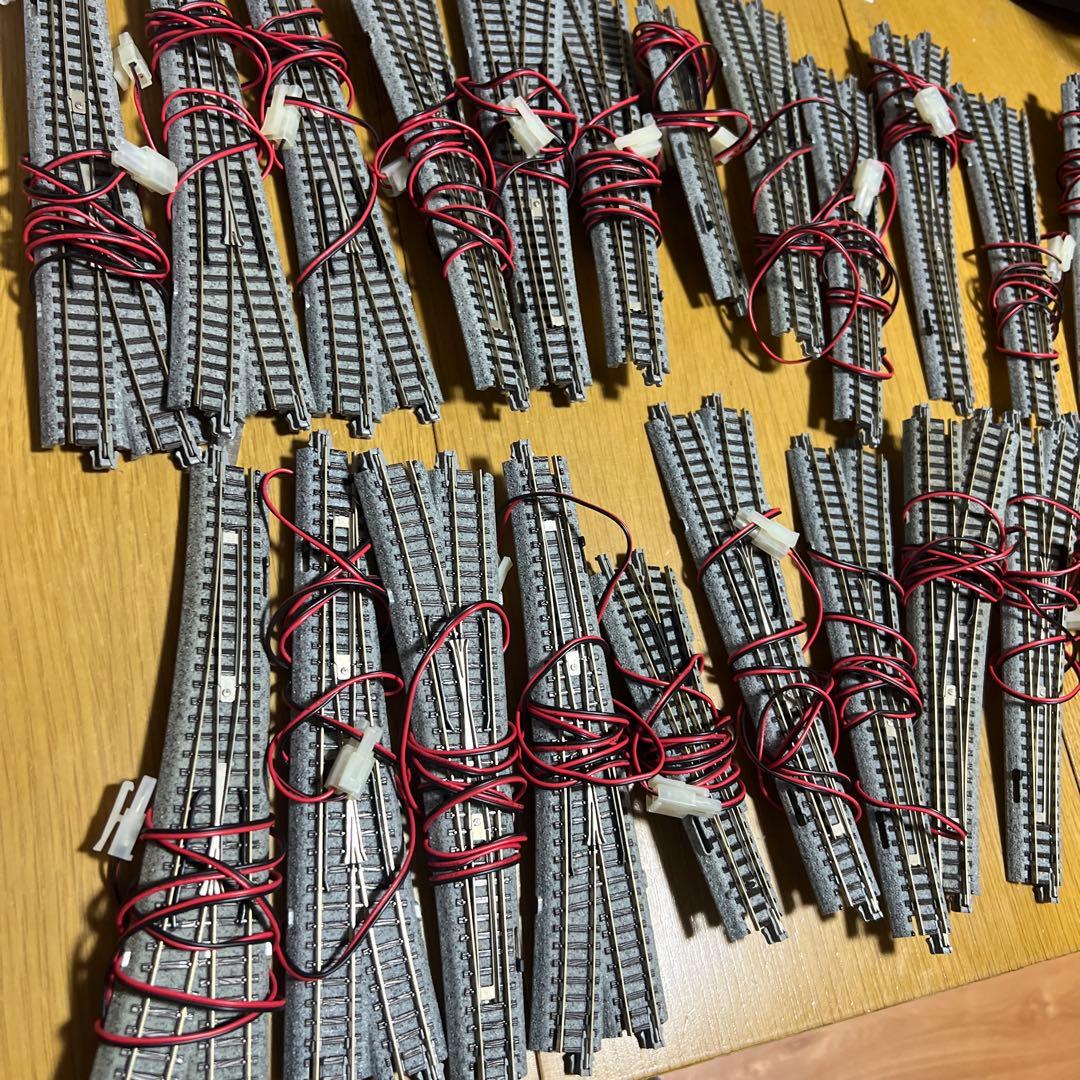 Nゲージ 切り替えレール 23本セット