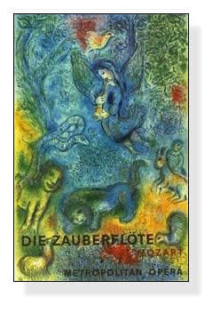 額装済/the Magic Flute/マルク シャガール