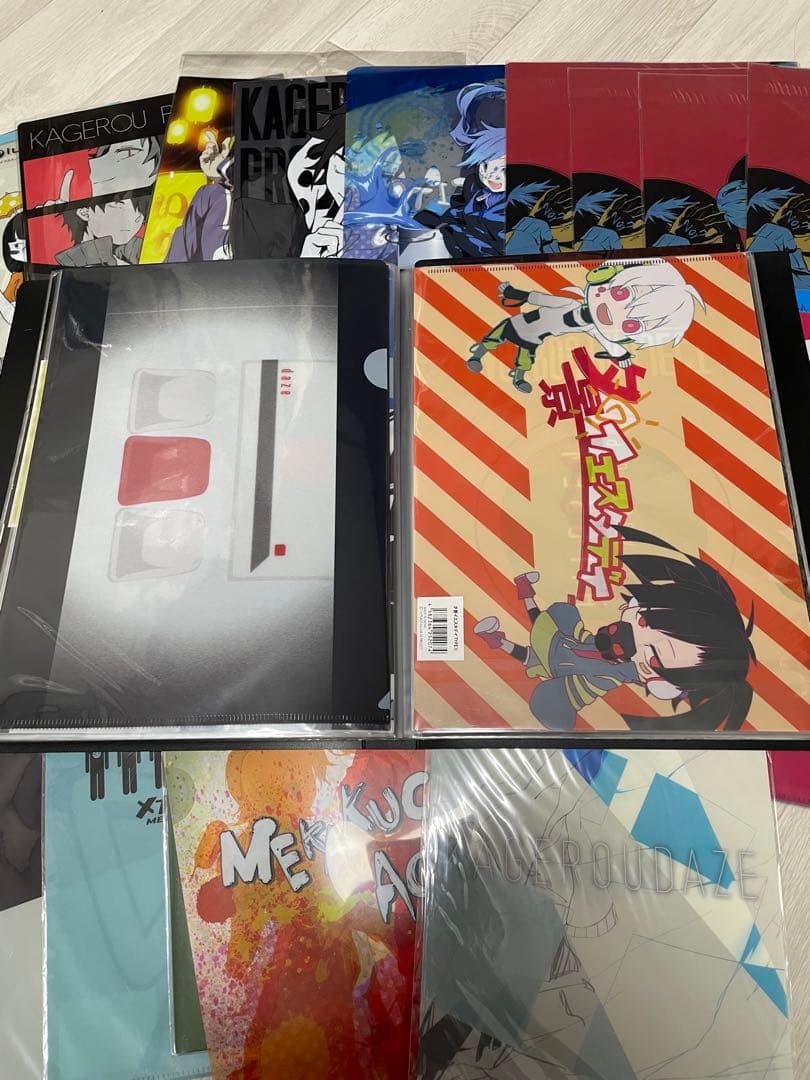 カゲロウデイズ カゲロウプロジェクト クリアファイルセット まとめ売り