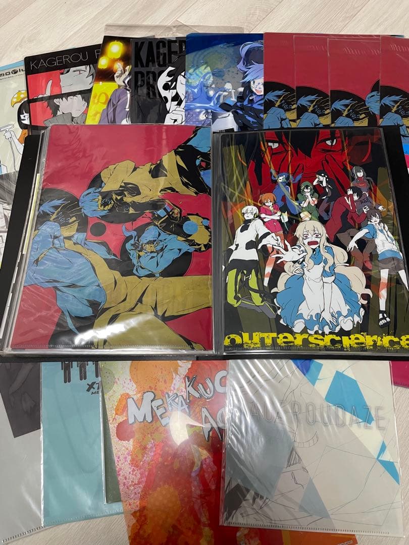 カゲロウデイズ カゲロウプロジェクト クリアファイルセット まとめ売り