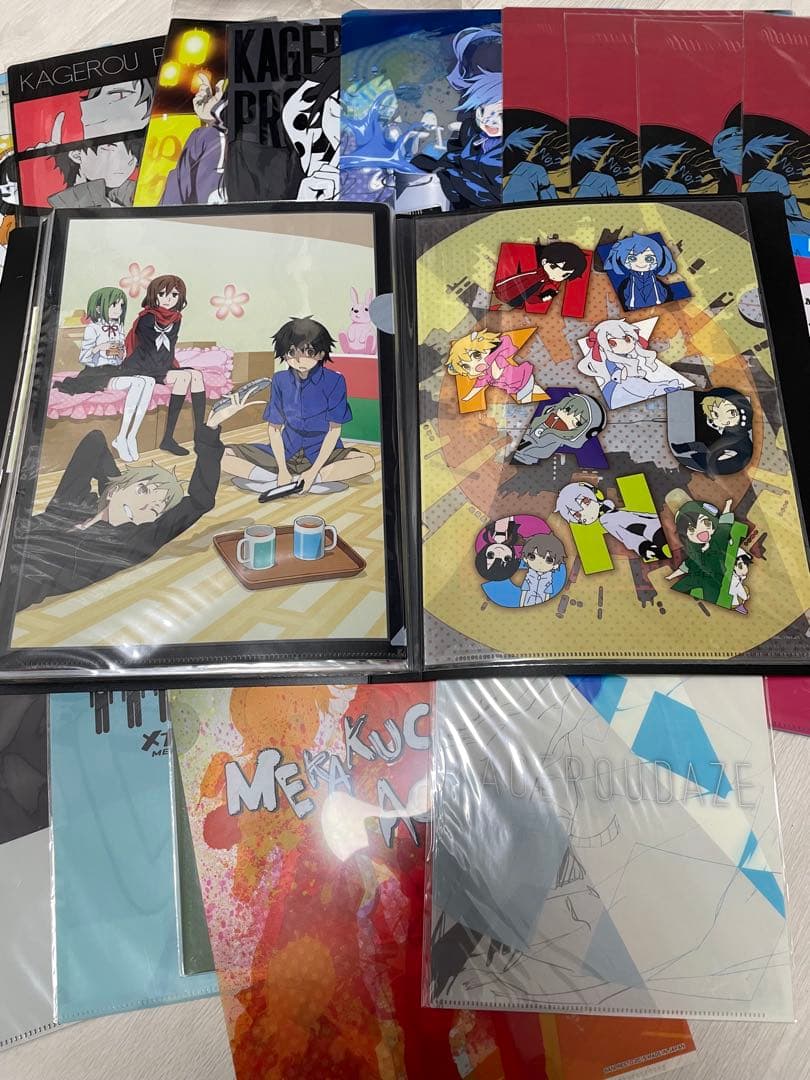 カゲロウデイズ カゲロウプロジェクト クリアファイルセット まとめ売り