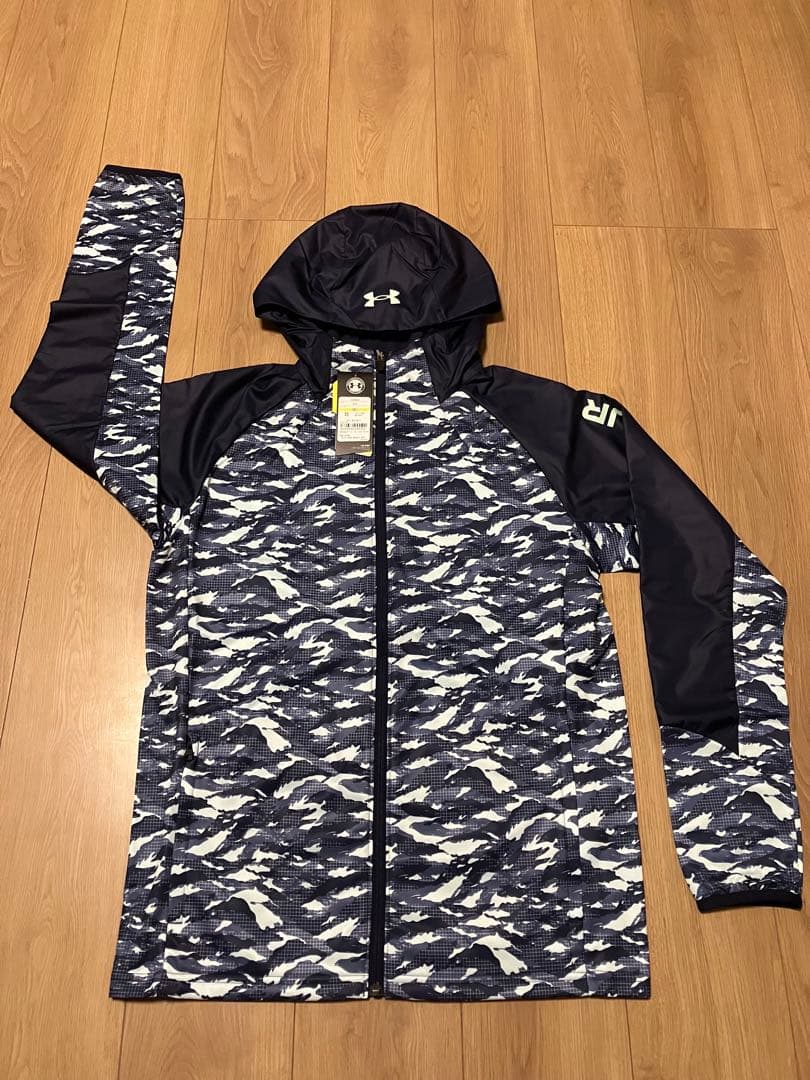 新品 未使用 MD アンダーアーマー コールドギア ストーム ウィンドブレーカー