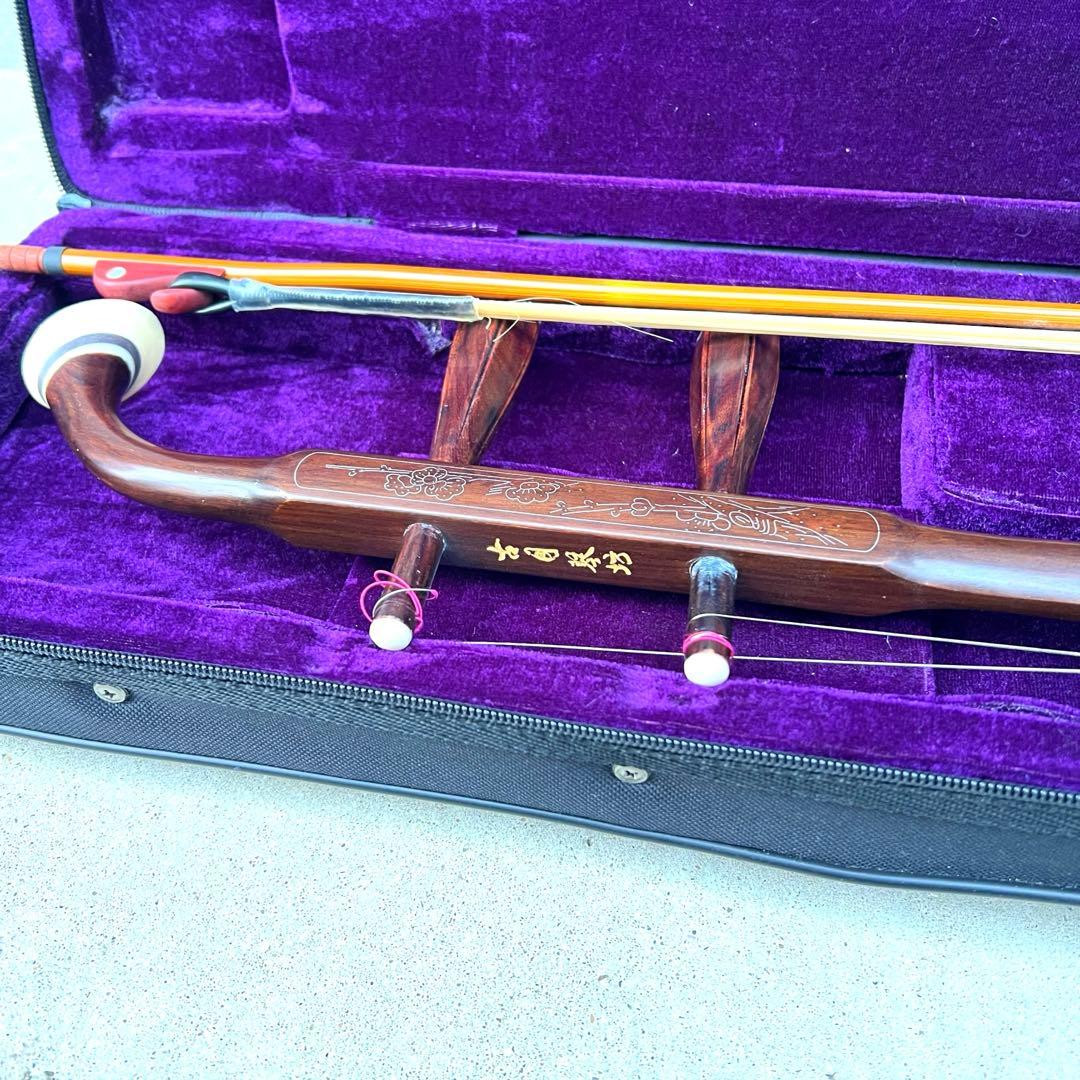 二胡●ZN-400D●古月琴坊●蛇本革●紅木●胡弓