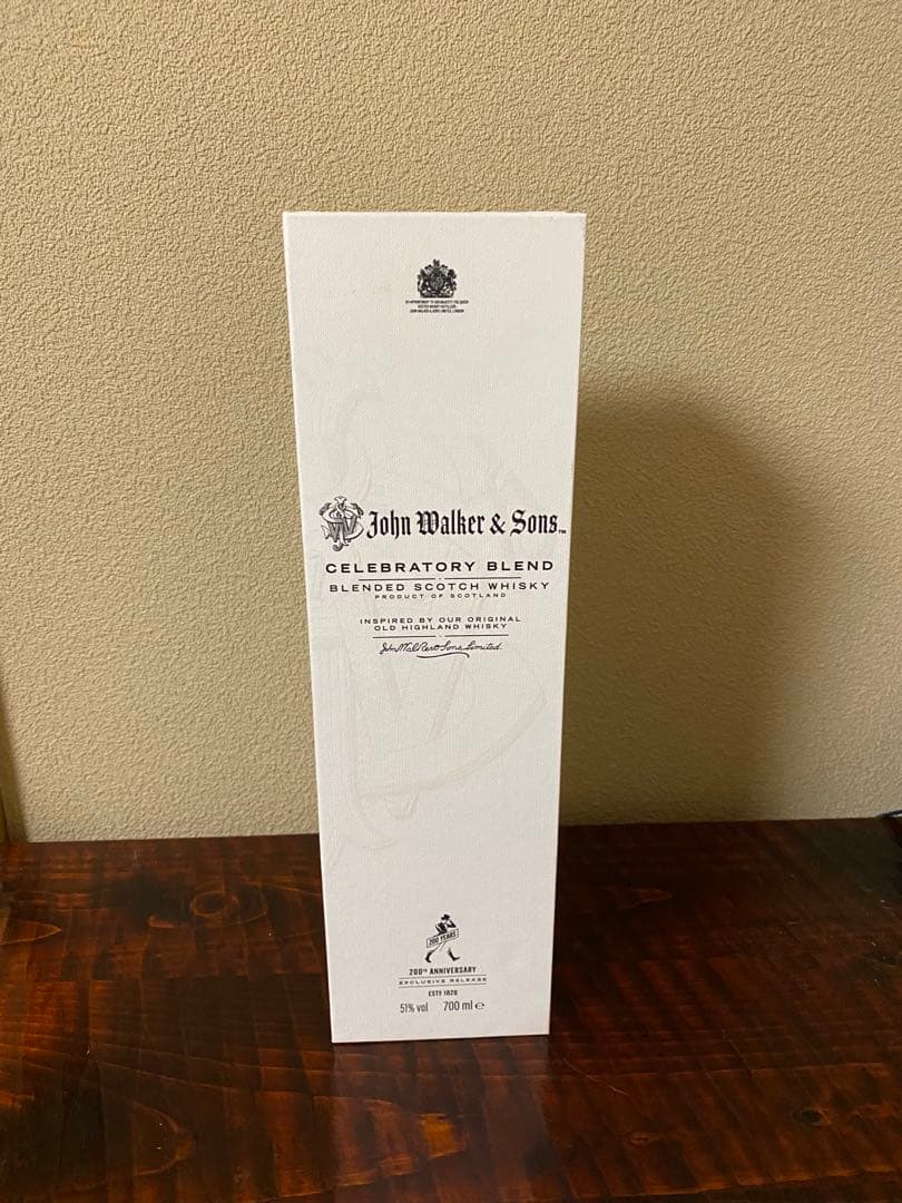ジョンウォーカー＆サンズセレブラトリー ブレンド 700ml 51度 200周年