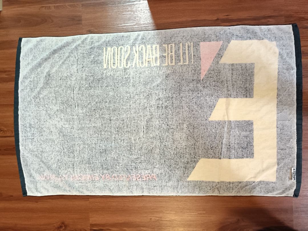 【美品】矢沢永吉 E' '84ツアー スペシャルビーチタオル SBT 当時物