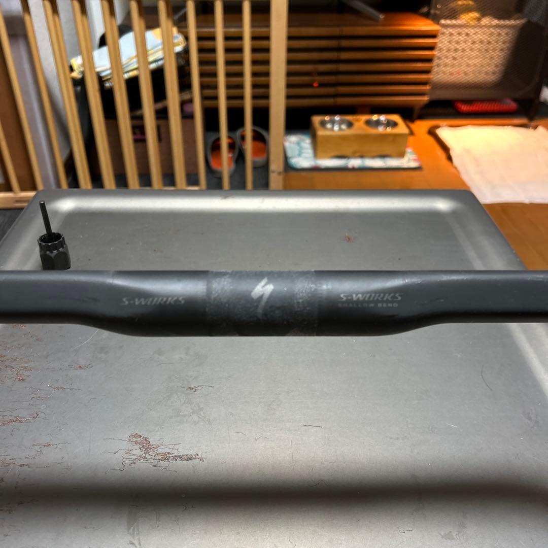 380mm　s-works shallow road bar