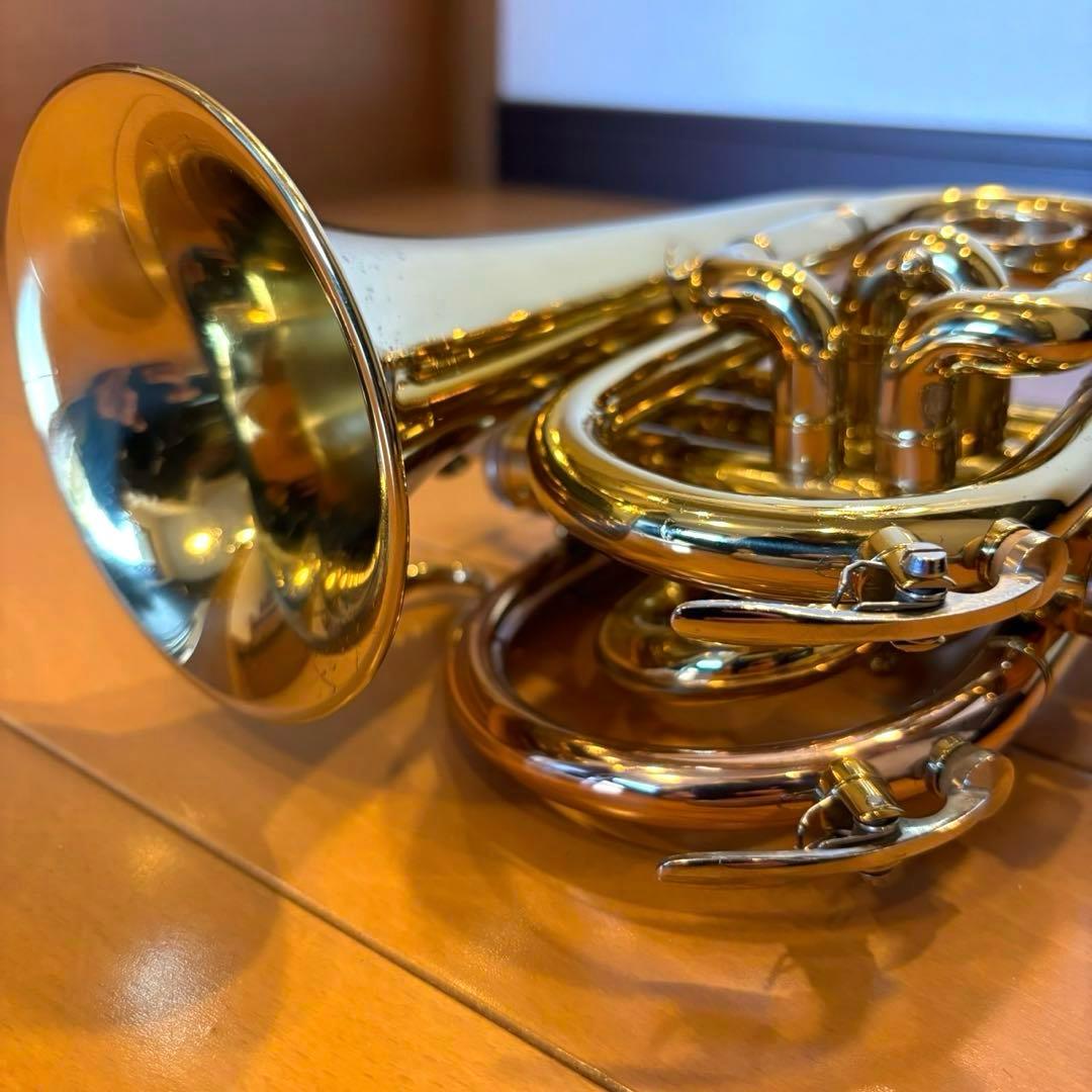 ポケットトランペット MPT250L Minerva ケース付き