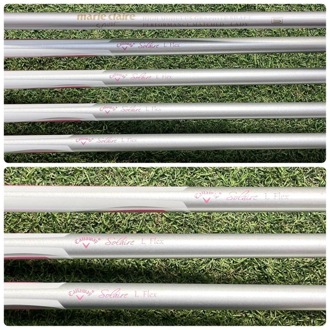 キャロウェイ ソレイユ レディース L ゴルフクラブセット 8本 右 人気 良品