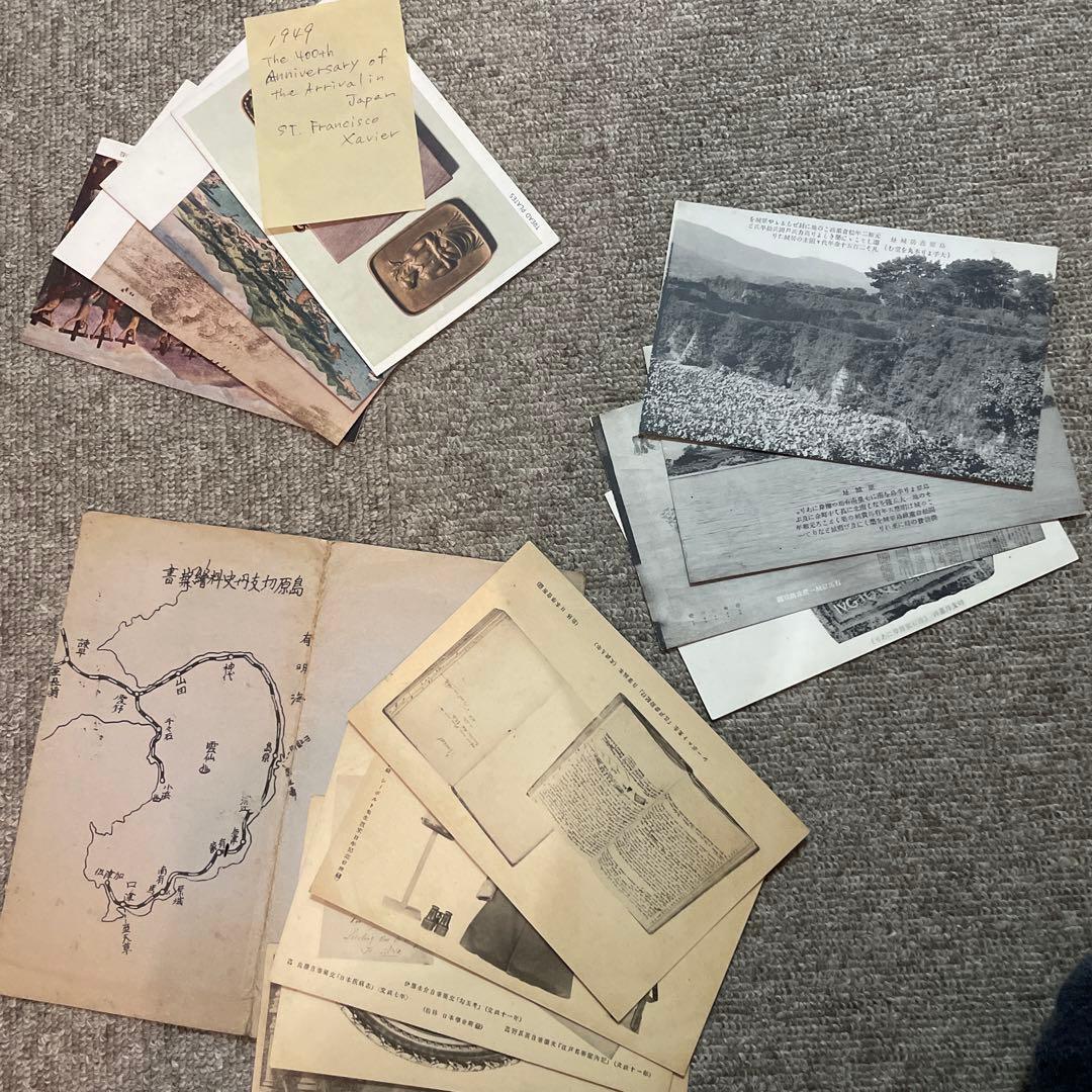 キリシタン関係　古ハガキ、写真、絵　100枚以上セット