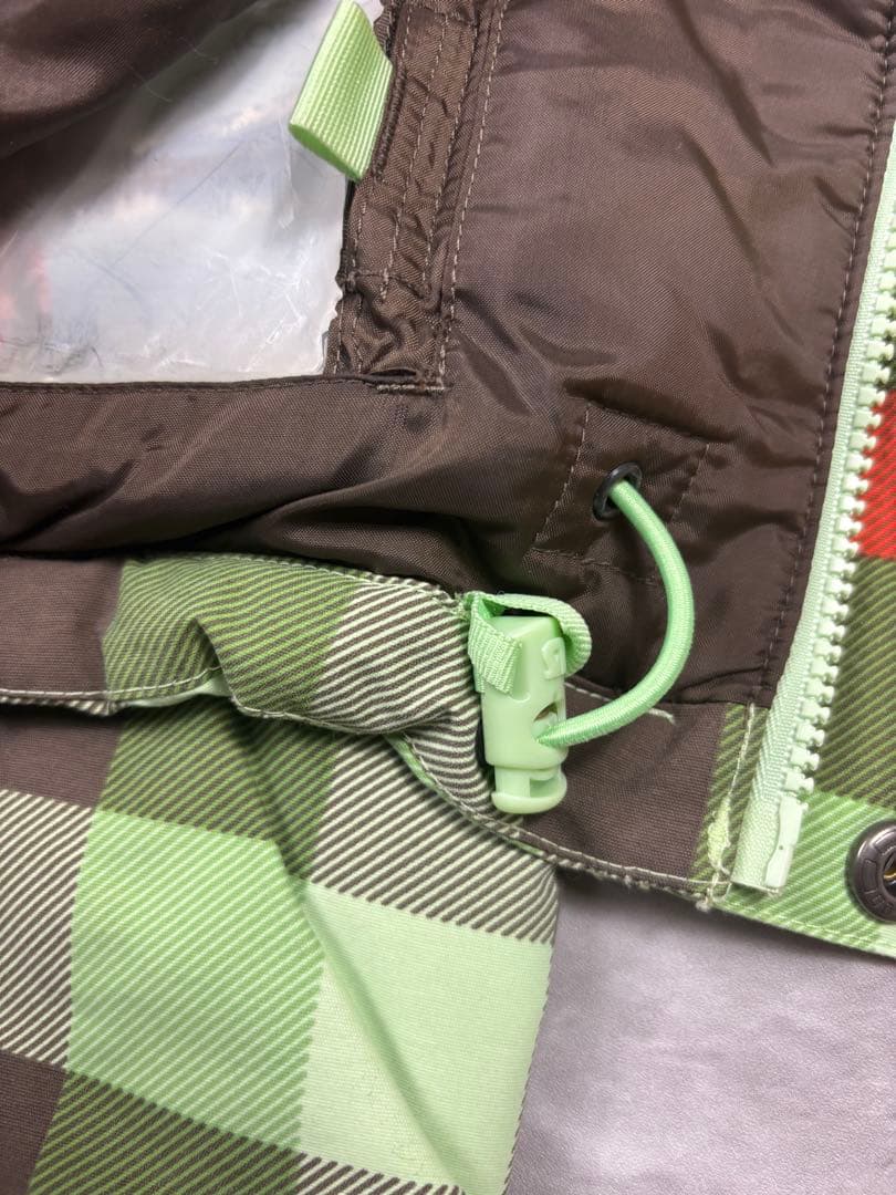 BURTON “ SHELL JACKET”CHECK gorpcore