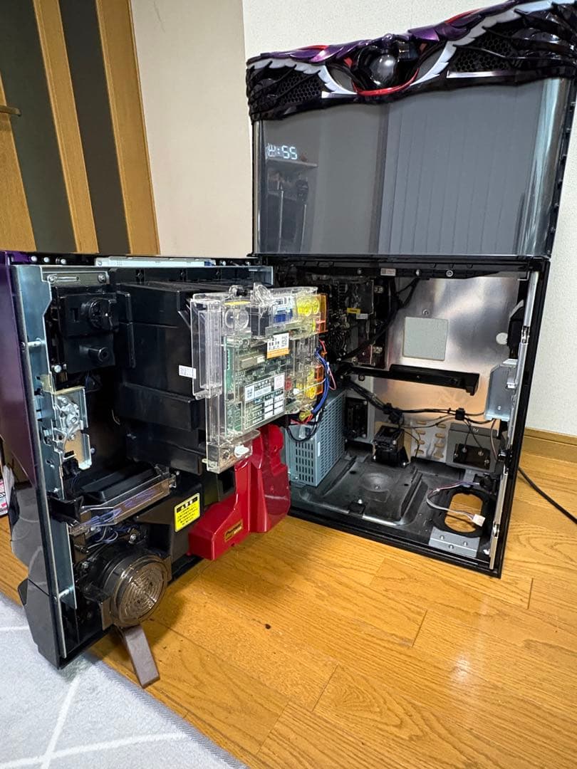 パチスロ実機　魔法少女まどか☆マギカ　叛逆の物語　家庭用電源　不要機付き