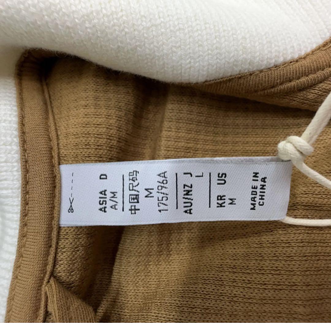 新品M adidas 長袖ジャケット ブラウン　KB8952