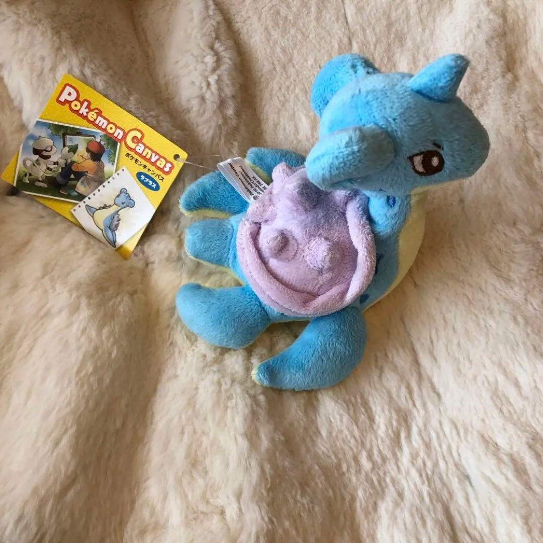ポケモンセンター　ラプラス　キャンバス　ぬいぐるみ　2010年製