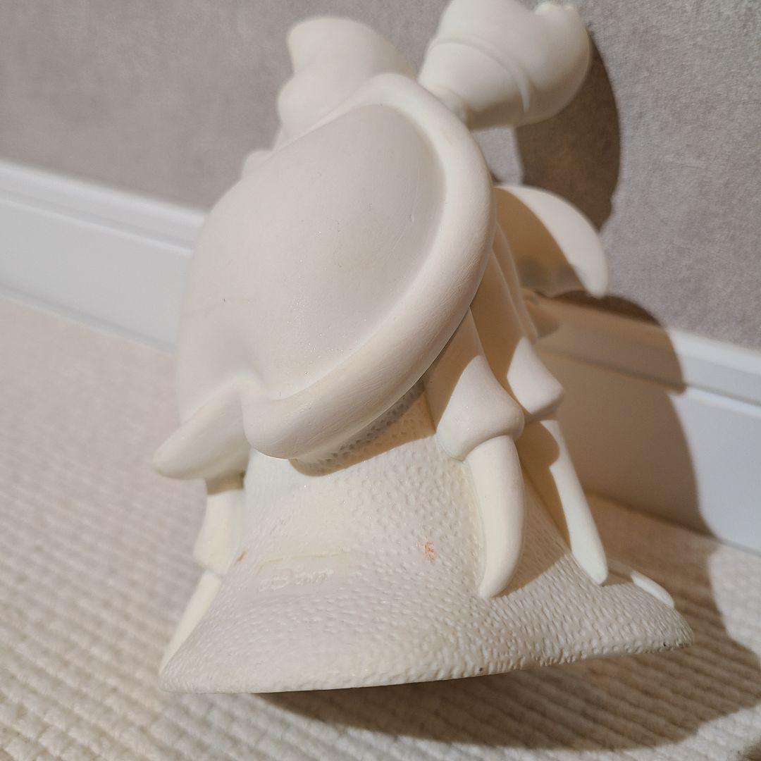 ディズニーランド　ガラスの靴　リトルマーメイド　セバスチャン　置物　白シリーズ