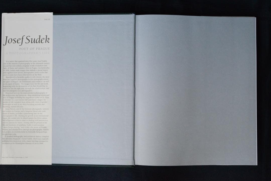 【Josef Sudek: Poet of Prague 】ヨゼフ・スデック
