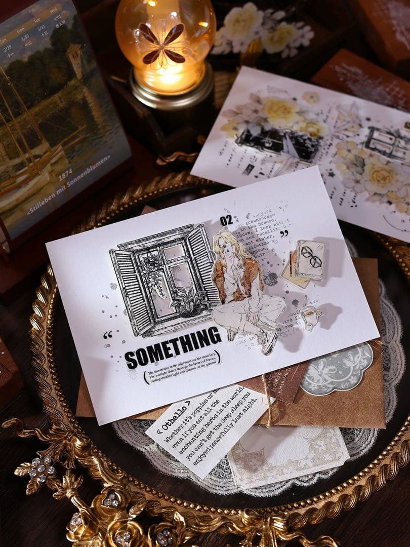 ⭐️SALE⭐️小白家文創《窗》海外マスキングテープ マステ 【2746】