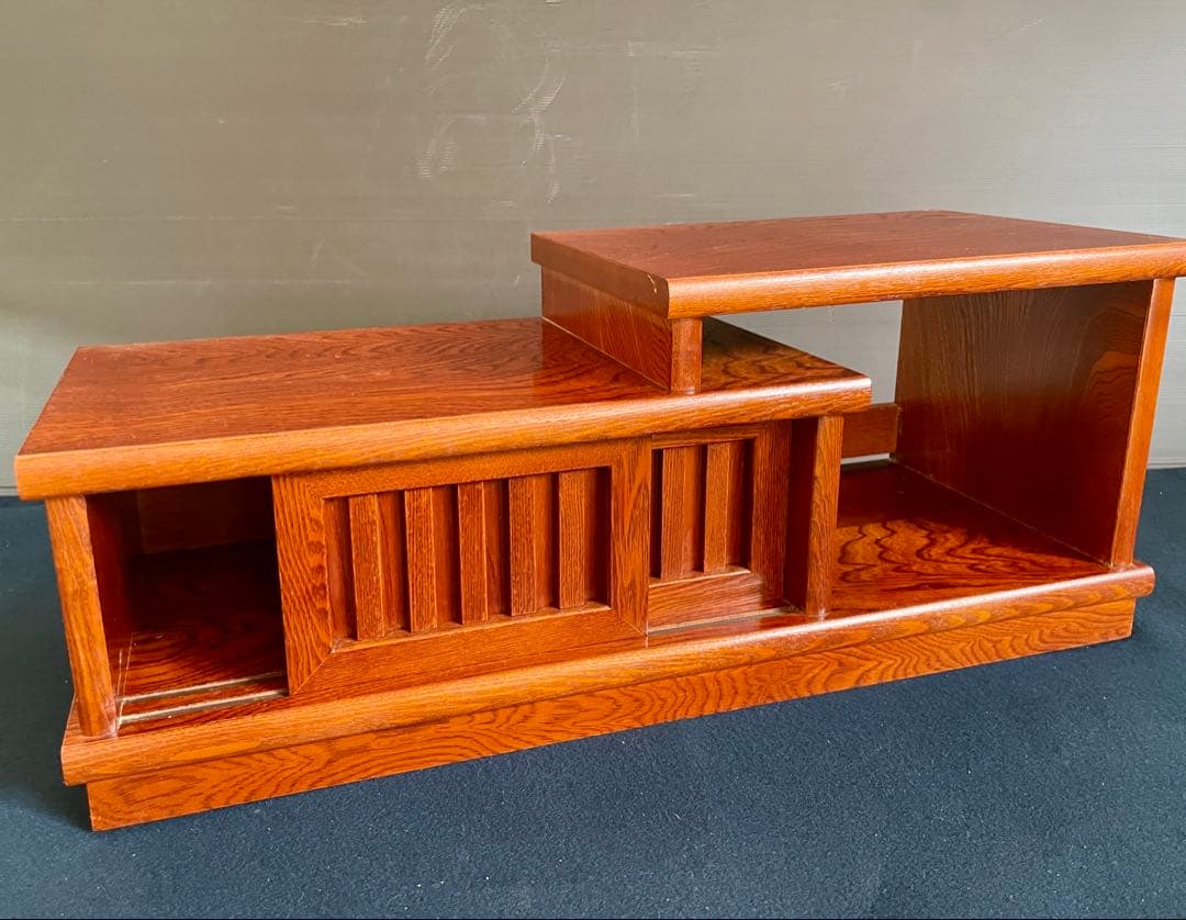 特価❣️「母」 置き床 欅杢 和家具 日本間 和室 茶道具 （1017あ）