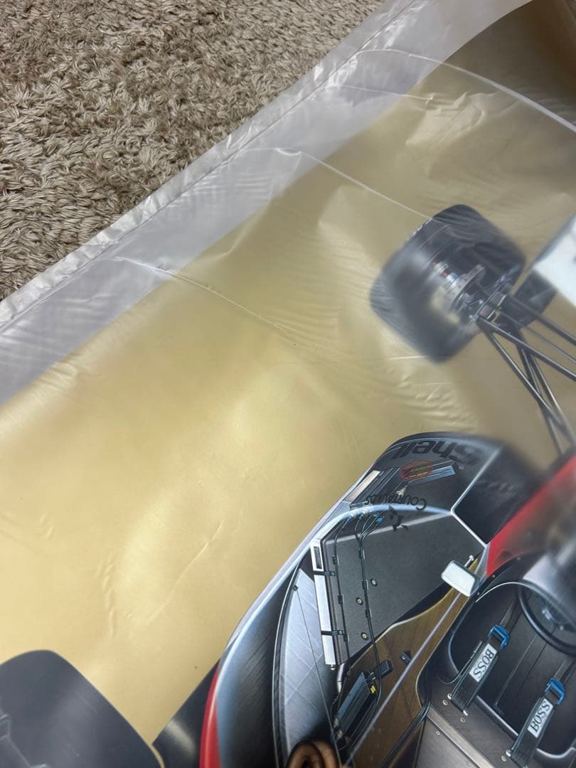 タミヤＦ１ マクラーレン ＭP４/ 大判 ポスター アイルトン セナ 日本GP